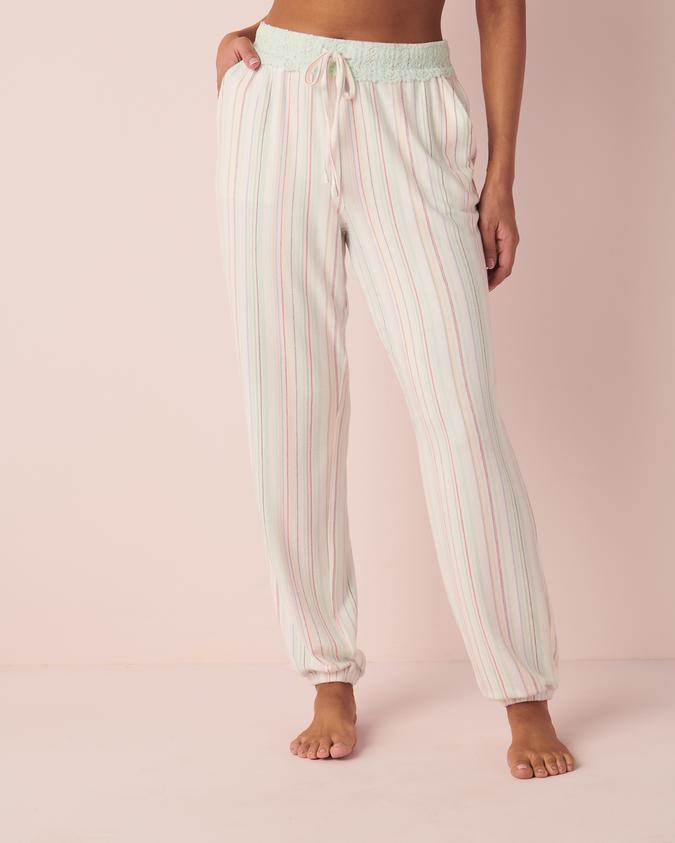 la Vie en Rose Women’s Multicolor Recycled Fibers Pyjama Pants