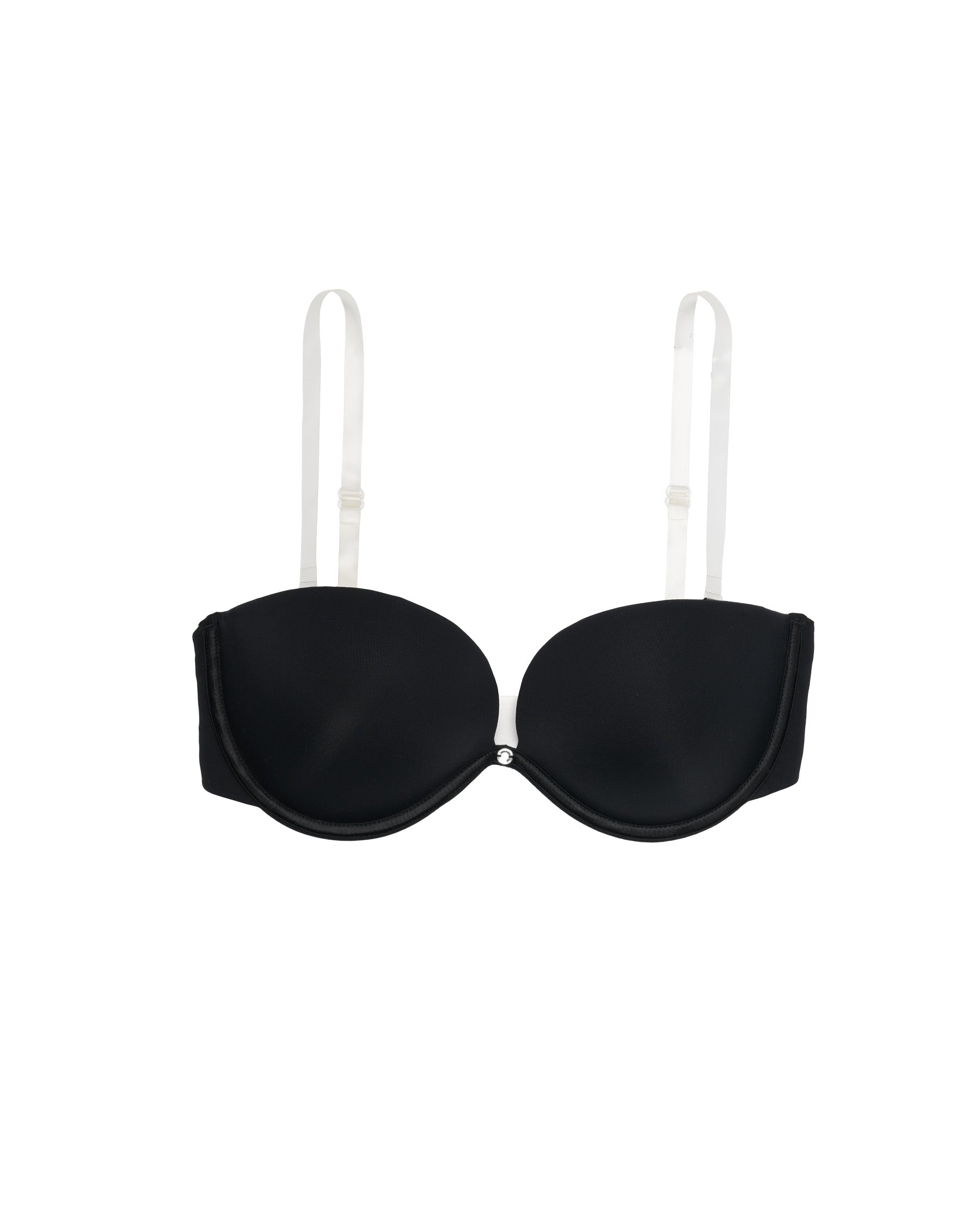 PU Strapless Plunge