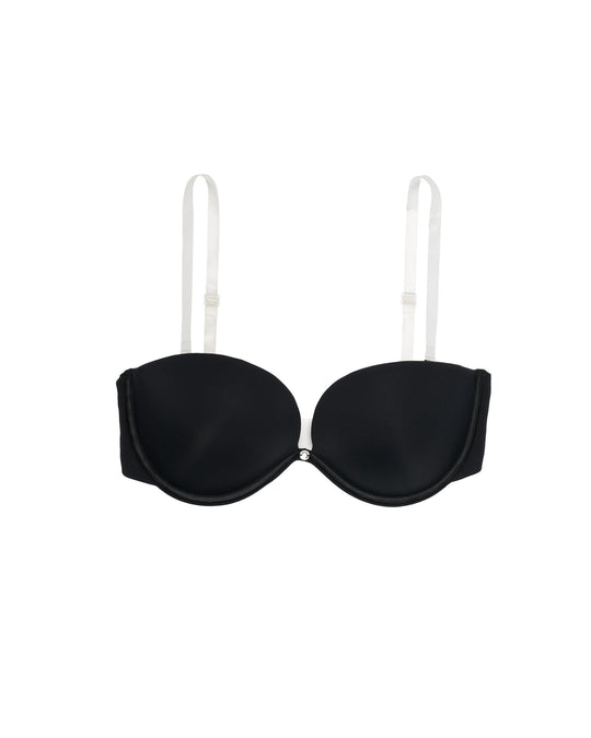 PU Strapless Plunge
