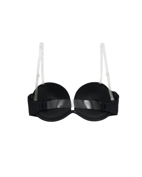 PU Strapless Plunge